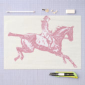 Niedlich Rosa Rose Gold Girl Seidenpapier (Handwerk)