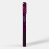 Niedlich Rosa Rot Einhorn Glitzer Tropfen Monogram Case-Mate iPhone Hülle (Rückseite / Rechts)