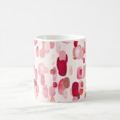 Niedlich rosa rote Flecken Nahtlos Kaffeetasse (Mittel)