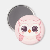 Niedlich rosa Schale - Kawaii Tierdesign Magnet (Vorderseite/Rückseite)