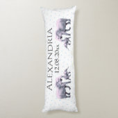 Niedlich rosa Schlafzimmer oder Kinderzimmer Seitenschläferkissen (Rückseite (Vertikal))