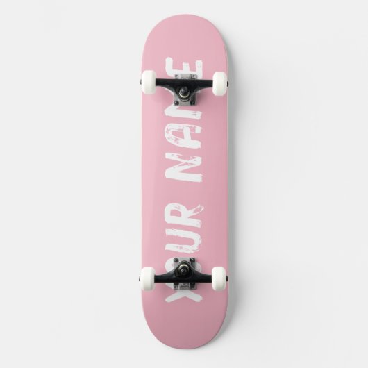 Niedlich rosa skateboard (Vorderseite)