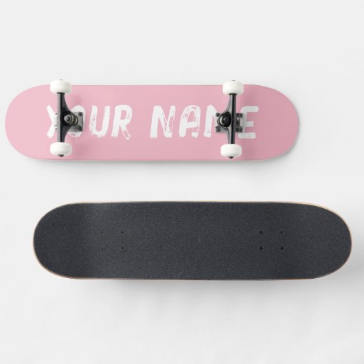 Niedlich rosa skateboard (Horizontal)