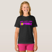 Niedlich rosa "Sorry I can't...I have Softball" lu T-Shirt (Vorne ganz)