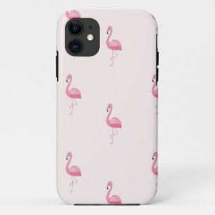Niedlich rosa stehendes Flamingo Case-Mate iPhone Hülle