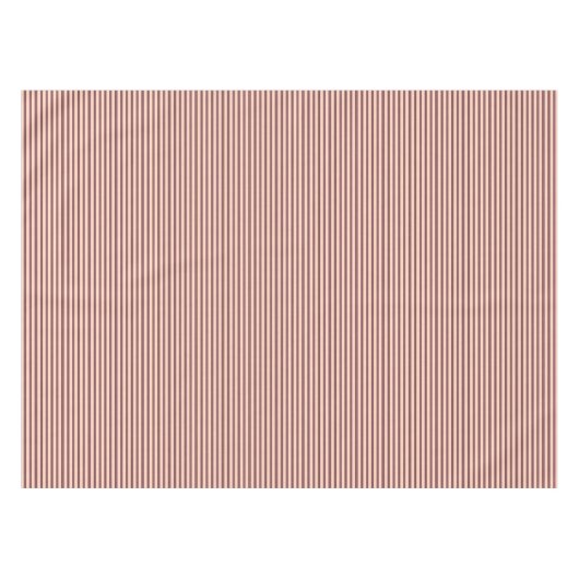 Niedlich rosa Streifen Tischdecke (Vorderseite (Horizontal))