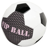 Niedlich rosa VIP-Fußball Fußball (Dreiviertel)