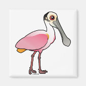 Niedlich Roseate Spoonbill Magnet (Vorne)