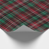 Niedlich Rot/Grün Kariert Geschenkpapier (Ecke)