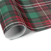Niedlich Rot/Grün Kariert Geschenkpapier (Rolleneckpunkt)