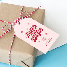 Niedlich Rotes Rosa Fröhliche und helle Weihnachte