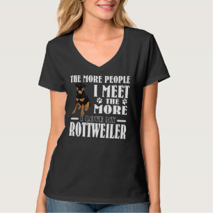 Niedlich Rottweiler Perfekt ich Liebe meine Rottwe T-Shirt