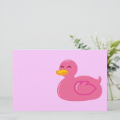 Niedlich Rubberducky Briefpapier (Stehend Vorderseite)