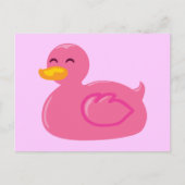 Niedlich Rubberducky Postkarte (Vorderseite)