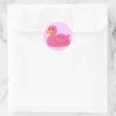 Niedlich Rubberducky Runder Aufkleber (Tasche)