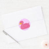 Niedlich Rubberducky Runder Aufkleber (Umschlag)