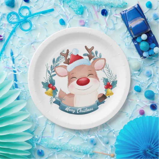 Niedlich Rudolph Pappteller (Party)