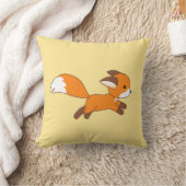 Niedlich Running Fox Kissen (Decke)