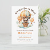 Niedlich rustikal können wir frühzeitig abwarten B Einladung (Stehend Vorderseite)