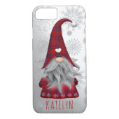 Niedlich Rustikaler Shiny Snowy Frohe Weihnachtsgn Case-Mate iPhone Hülle (Rückseite)