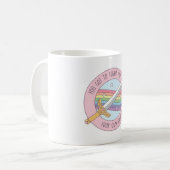 Niedlich Sad Bunny Kaffeetasse (Vorderseite Links)