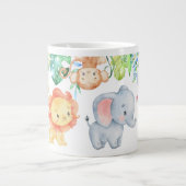 Niedlich Safari Baby Animals Kinder Jumbo-Tasse (Vorderseite)