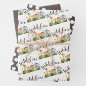 Niedlich Safari Geschenkpapier Set (Beispiel)