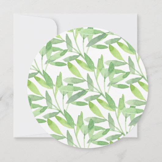 Niedlich Safari Jungle Animals Boys Baby Dusche Einladung (Rückseite)