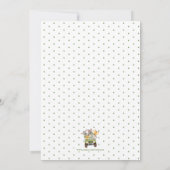 Niedlich Safari Jungle Animals Kinderdusche Einlad Einladung (Rückseite)