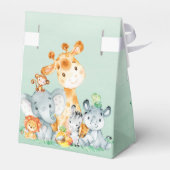 Niedlich Safari Jungle Girl Geschenkschachtel (Rückseite)