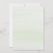 Niedlich Safari Jungle Tier Geburtstagseinladung Einladung (Rückseite)