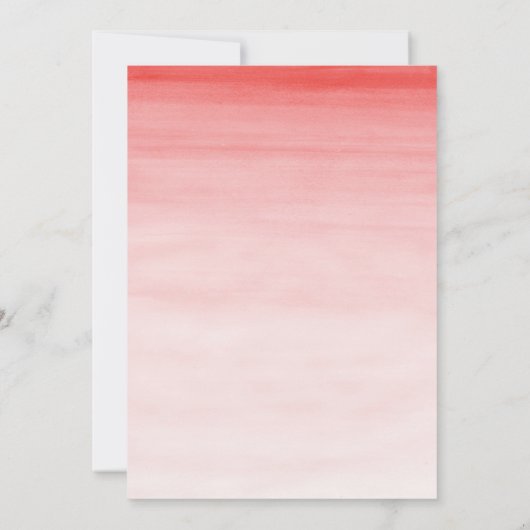 Niedlich Safari Jungle Tiere Wasserfarbe Vielen Da Dankeskarte (Rückseite)