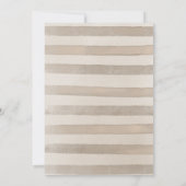 Niedlich Safari Parade Kinderdusche Einladung (Rückseite)