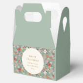 Niedlich Sage Green Botanical Custom Frohe Weihnac Geschenkschachtel (Geöffnet)