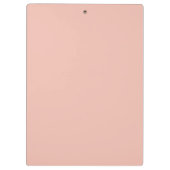 Niedlich Sage Green Kariert Personalisiert Klemmbrett (Rückseite)