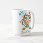 Niedlich Sagittarius Kid Kaffeetasse (VorderseiteRechts)