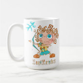 Niedlich Sagittarius Kid Kaffeetasse (Links)