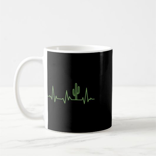 Niedlich Saguaro Cactus Wüste Pflanze Cacti Liebha Kaffeetasse (Links)