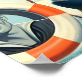 Niedlich Sailor Pinup Poster (Ecke)
