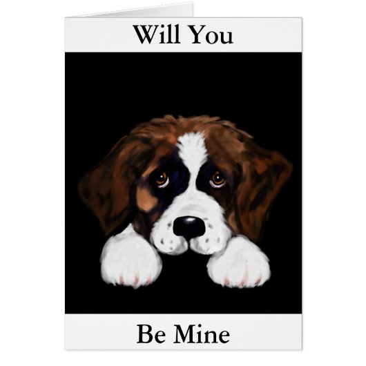 Niedlich Saint Bernard (Vorne)