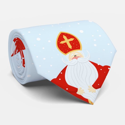 Niedlich Saint Nicholas Krawatte (Gerollt)