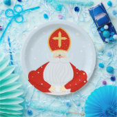 Niedlich Saint Nicholas Pappteller (Party)