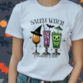 Niedlich Salem Hexencocktail Club Halloween-Hemd T-Shirt