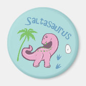 Niedlich Saltasaurus Magnet (Vorne)