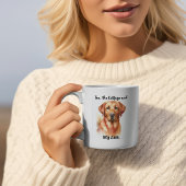 Niedlich Sandy Brown ''Tee und Labrador''. Kaffeetasse