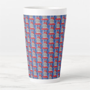 Niedlich Santa Bunny Milchtasse