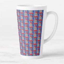 Niedlich Santa Bunny Milchtasse