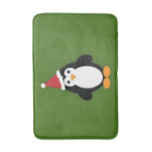 Niedlich Santa Penguin Badematte (Vorderseite Vertikal)