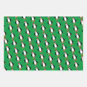 Niedlich Santa Penguin Geschenkpapier Set (Vorderseite 2)