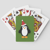 Niedlich Santa Penguin Spielkarten (Rückseite)
